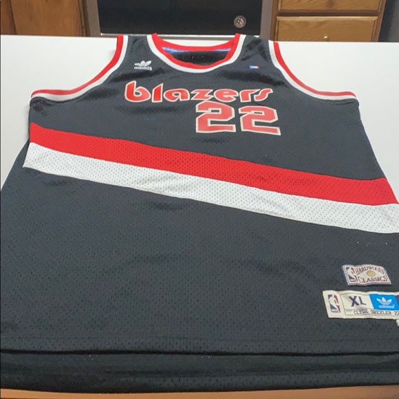 Adidas Clyde Drexler Trailblazers Jersey - Picture 1 of 3